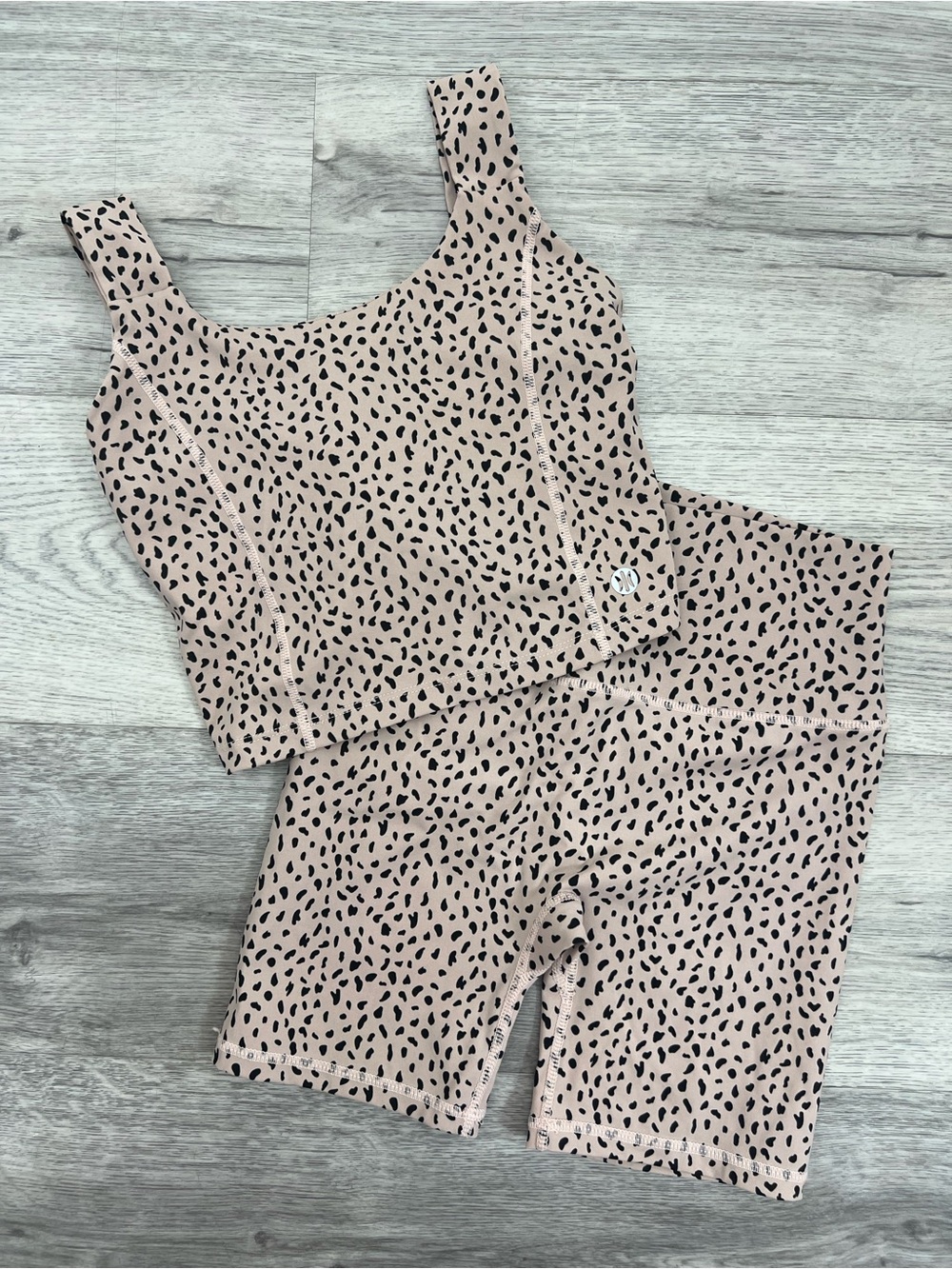 Astoria Activewear Leopard Print Matching Set 🐆🤎 Size S